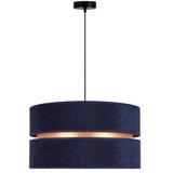  Duolla - Visilica na sajli DUO 1xE27/15W/230V, prečnik 40 cm, plava/zlatna | Eponuda.com