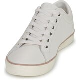 Fred Perry BASELINE TEXTURED LEATHER Bijela | shoptok.hr