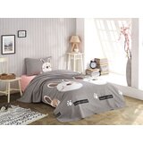 Hanah home set Single prekrivač Tavşancık, 160x235cm, Siva Cene