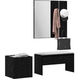  Set namještaja za predsoblje Zidne 5 pcs Konstruirano drvo | shoptok.hr