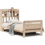  s regalom za knjige bez madraca 90x200 cm od borovine | shoptok.hr