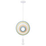  Dečiji luster na sajli HOOPS 1xE27/20W/230V pr. 27 cm šaren | Eponuda.com