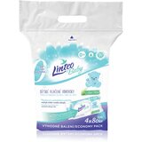 Linteo Baby Pure & Fresh otroški nežni vlažni robčki veliko pakiranje 4x80 kos Cene