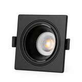  ugradna plafonjera spot 90 mm – podesiva 25°, 85–265V, do 25W-crna Cene