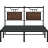  Okvir kreveta bez madraca smeđa boja hrasta 120 x 200 cm drveni | shoptok.hr