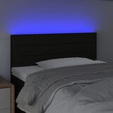  LED uzglavlje crno 90x5x78/88 cm od tkanine | shoptok.hr