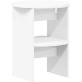  Pomoćni ormarić 2 pcs Bijeli Ø40 x 50 cm Konstrukcijsko drvo | shoptok.hr