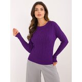 Wool Fashion Italia Sweater-AT-SW-2338-2.61-dark purple | shoptok.hr
