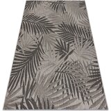 RugsX Preproge Preproga v videzu sisala FLOORLUX 20504 Listi 240x330 cm Siva | Shoptok.si