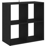 vidaXL Polica Crni hrast 68 5x32x68 5 cm Konstruirano drvo | shoptok.hr