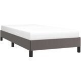  Za krevet sivi 100x200 cm od umjetne kože | shoptok.hr