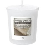 Yankee Candle Home Inspiration Samplers Votivkerze White Linen & Lace - 1 kos Cene