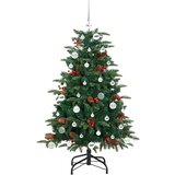 vidaXL Umestno božično drevo Zelena 150 cm PVC, kovina in plastika | Shoptok.si