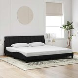  Okvir za krevet bez madraca Hanko crni 200x200 cm baršunasti | shoptok.hr