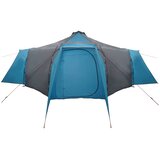 Tipi šator s krovom s pohranom Plava 492 x 492 x 275 cm taft | Eponuda.com