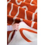 noo.ma Narančasta deka 150x200 cm Swirl – | shoptok.hr