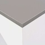  Barski stol s pomičnom policom bijeli 138 x 39 x 110 cm | Eponuda.com