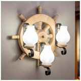 Brilagi zidna svetiljka timona 3xE14/40W/230V hrast | Eponuda.com