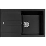  Sudoper PLADOS AM7810 780x500x200mm sa sifonom fi115mm UG70 MAT CRNA | Eponuda.ba