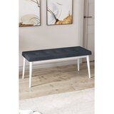 Hanah home klupa Arwen Bench, 105 cm, antracit / bela | Eponuda.com