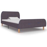 vidaXL Posteljni okvir taupe blago 90x200 cm, (20643705) Cene