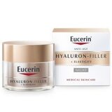 Eucerin Hyaluron-Filler + Elasticity nočna krema proti gubam za zrelo kožo 50 ml za ženske | Shoptok.si