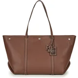 Polo Ralph Lauren EMERIE TOTE-TOTE-LARGE Smeđa