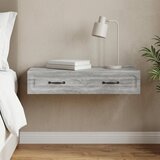 Stolna montirana na zid Siva sonoma 87,5 x 34,5 x 17 cm | shoptok.hr