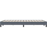 Box Spring krevet bez madracem tamno sivi 120x220 cm baršun | Eponuda.ba