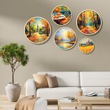 Wallity uramljena slika Yats-31, 5 delova | ePonuda.com