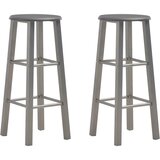  Barski stolci 2 kom antracit MDF | shoptok.hr