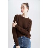 Defacto Regular Fit Basic Long Sleeve Thessaloniki Braided Sweatshirt H6905az22au | Shoptok.si