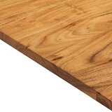 vidaXL Površina za kopalniško toaletno mizo trdna akacija 118x55x2,5cm | Shoptok.si
