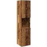 vidaXL Kupaonski viseći ormarić staro drvo 30x30x130 cm | shoptok.hr