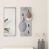  Vješalica za kapute na zidu Betonski sivi 30 x 1,5 x 80 cm | shoptok.hr