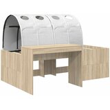 Krevet s tunelom 3 kom. Artisian hrast i bijela | shoptok.hr
