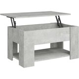  Stolić za kavu boja betona 79 x 49 x 41 cm konstruirano drvo | shoptok.hr
