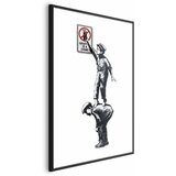  Plakat - Graffiti is a Crime 60x90 Crni okvir s margom | shoptok.hr