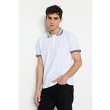 Trendyol Polo T-shirt - White - Slim Cene
