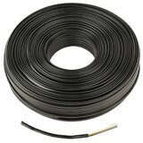 Gembird TC1000S-100M-B Flat Telefonski kabl, 4 zice, 100m black