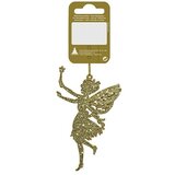  Okrasek za božično drevo (vila, zlata, z bleščicami) | Shoptok.si