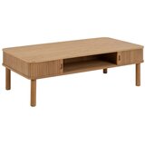 Actona Stolić za kavu u dekoru hrasta u prirodnoj boji 70x130 cm Langley – | shoptok.hr