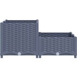  Povišena gredica 80x80x38 cm od polipropilena | shoptok.hr
