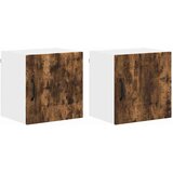  Zidni kuhinjski ormarić 2 pcs Dimljeni hrast 40 x 31 x 40 cm | shoptok.hr