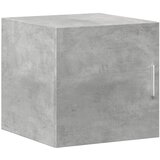 Maison Chic Stenska omarica - Zidna omarica betonsko siva 40x42,5x40 cm inženirski les iu1274, (22062960) | Shoptok.si