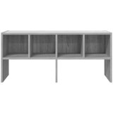  Stalak za cipele koji se može slagati sivi Sonoma 89,5x30x40 cm | shoptok.hr