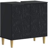  Kupaonski ormarić za sudoper DELFT Crna 59,5 x 31,5 x 59 cm | shoptok.hr