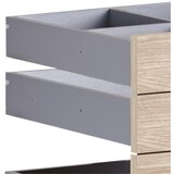 Based set predalov unit, barva hrasta, 4 kos, š. 45 cm | Shoptok.si
