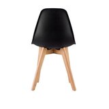 GOODHOME Blagovaonske stolice 4 kom - Black | shoptok.hr