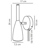  DFTP by Nordlux - Zidna spot svetiljka PURE 1xGU10/8W/230V, siva | Eponuda.com